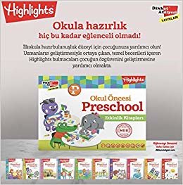 Highlights Okul Öncesi Preschool Etkinlik Kitapları 10'lu Eğitim Seti