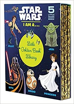 Star Wars: I Am A...Little Golden Book Library (Star Wars): I Am a Pilot; I Am a Jedi; I Am a Sith; I Am a Droid; I Am a Princess indir