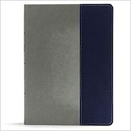 CSB Apologetics Study Bible for Students, Gray/Navy Leathertouch