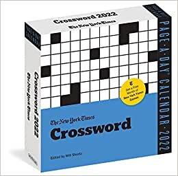 The New York Times Daily Crossword Page-A-Day Calendar for 2022: A Year of Crosswords to Challenge and Delight Crossword Lovers