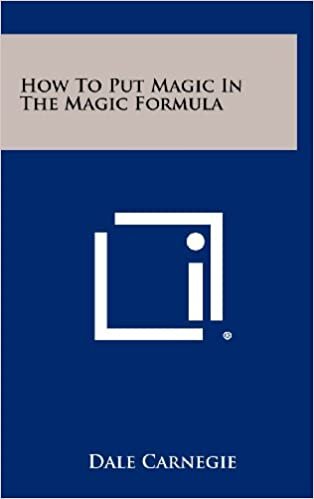 How To Put Magic In The Magic Formula