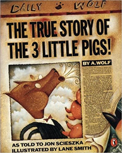 The True Story of the Three Little Pigs (Picture Puffin) indir