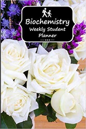 Romantic Seamless Biochemistry Weekly Student Planner: Weekly Academic Calendar Planner with Notes Pages indir