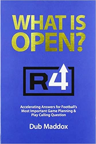 What Is Open: Accelerating Answers for Football's Most Important Game Planning & Play Calling Question