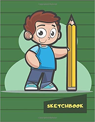 Sketchbook: Sketchbook for Boys. Universal Sketchbook for young artist 115 Pages of 8.5"x11" (21.59 x 27.94 cm) Blank Paper for Drawing and Sketching indir