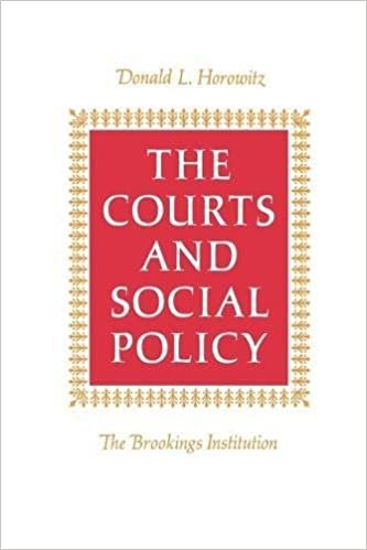 The Courts and Social Policy indir