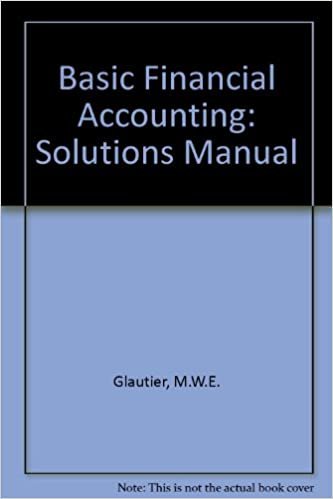Basic Financial Accounting: Solutions Manual