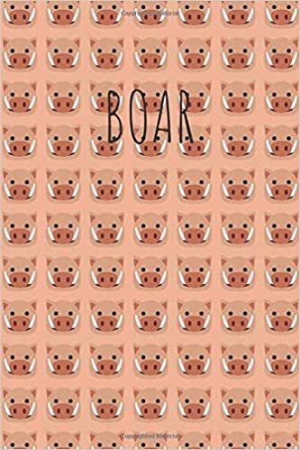 Boar: Cool Notebook, Journal, Diary (110 Pages, Blank, 6 x 9) funny Notebook sarcastic Humor Journal, gift for graduation, for adults, for entrepeneur, for women, for men indir