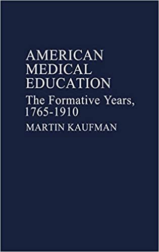American Medical Education: The Formative Years, 1765-1910