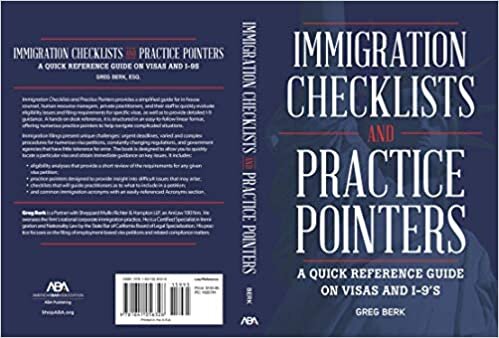 Immigration Checklists and Practice Pointers indir
