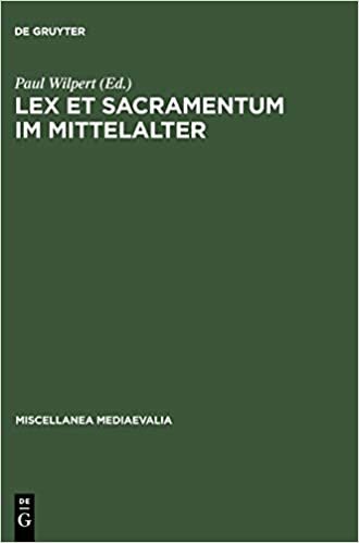 Lex et Sacramentum im Mittelalter (Miscellanea Mediaevalia)