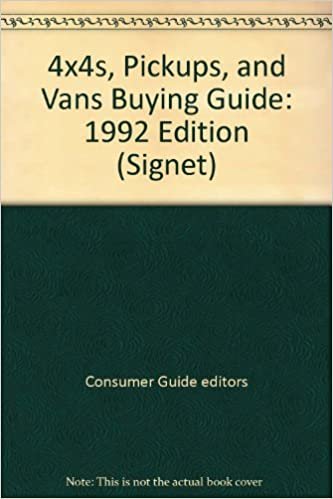 4x4s, Pickups, and Vans Buying Guide: 1992 Edition