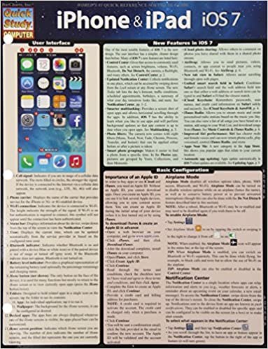 iPhone & iPad- IOS 7 (Quick Study Computer)