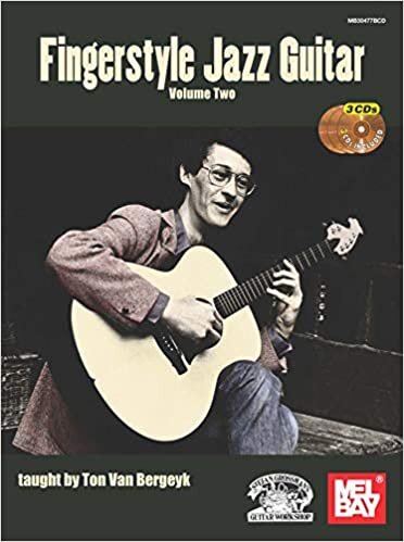 Van Bergeyk Ton Fingerstyle Jazz Guitar Volume 2 Guitar Book/3CD indir