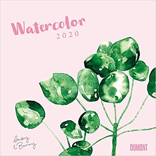 Watercolor 2020 - May & Berry - Wandkalender