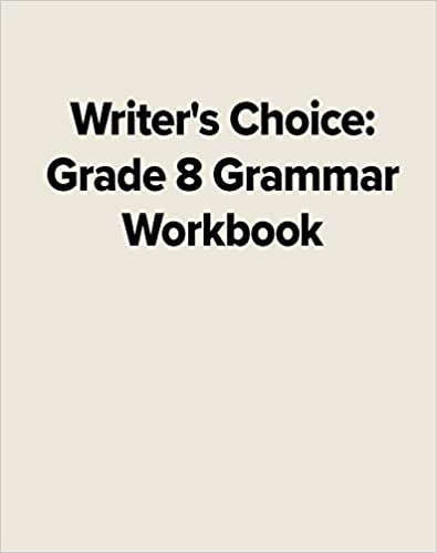 Writers Choice:Grammar G.8 '96 -Wk Bk SE