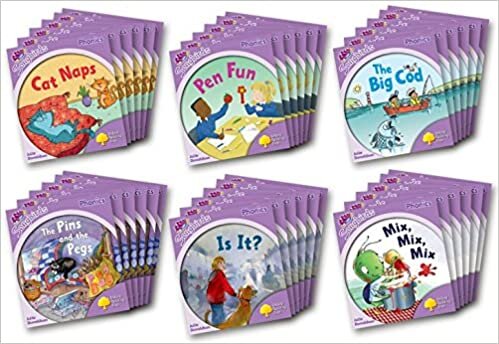 Oxford Reading Tree: Level 1+: More Songbirds Phonics: Class Pack (36 books, 6 of each title) indir
