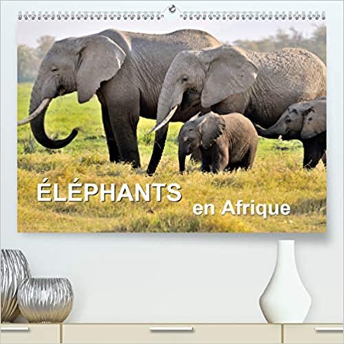 Éléphants en Afrique (Premium, hochwertiger DIN A2 Wandkalender 2021, Kunstdruck in Hochglanz): Les éléphants d'Afrique sont imposants et puissants à ... mensuel, 14 Pages ) (CALVENDO Animaux)