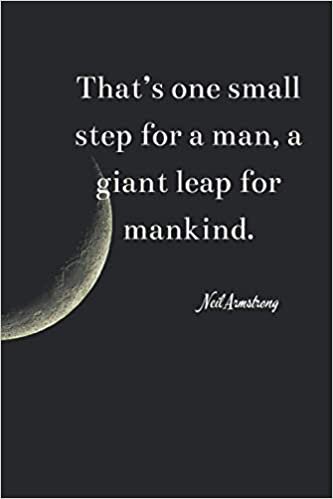 One small step for a man: Moon