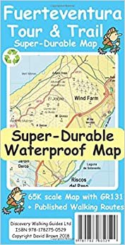 Fuerteventura Tour & Trail Super-Durable Map