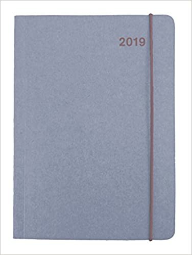 2019 Grey Blue MidiFlexi Diary - teNeues Earthline - 12 x 17 cm