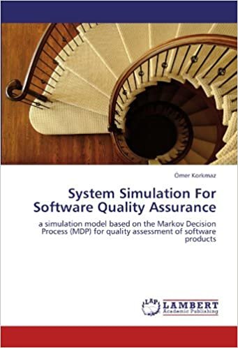 System Simulation For Software Quality Assurance: a simulation model based on the Markov Decision Process (MDP) for quality assessment of software products
