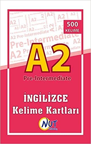 A2 Pre Intermediate İngilizce Kelime Kartları