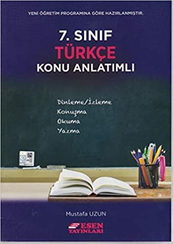 Esen 7. Sınıf Türkçe Konu Anlatımlı Yeni