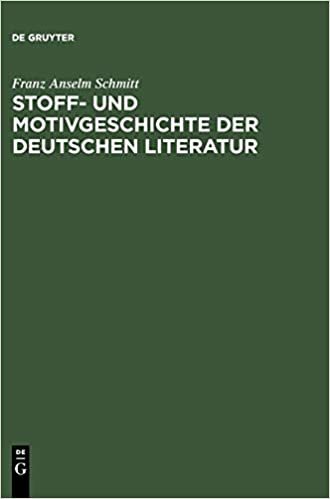 Stoff- und Motivgeschichte der deutschen Literatur: Eine Bibliographie