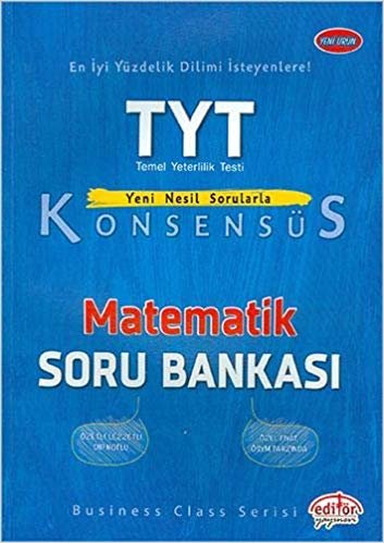 Editör TYT Konsensüs Matematik Soru Bankası-YENİ