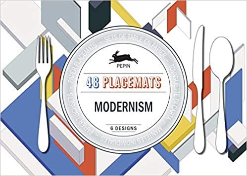 Modernism: Paper Placemat Pad (Multilingual Edition): 48 placemats indir