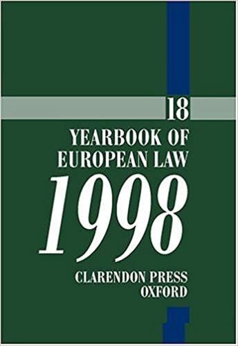 Yearbook of European Law 1998: 18 indir