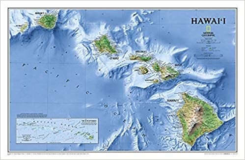 Hawaii, laminated: PP.NGTH602061 (Reference - U.S.)