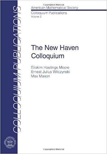The New Haven Colloquium (Colloquium Publications)