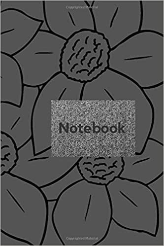 Notebook: School Notebook, pocket Journal, flowers notebook, Diary (110 Pages, Blank, 6 x 9)