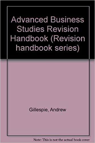 Advanced Business Studies Revision Handbook (Revision handbook series) indir