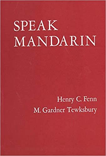 Speak Mandarin (Yale Language) (Yale Language Series)