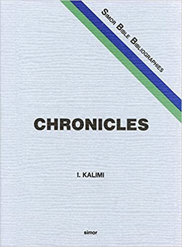 The Books of Chronicles: A Classified Bibliography (Simor Bible Bibliographies)