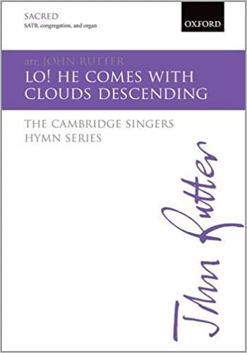 Lo! he comes with clouds descending (The Cambridge Singers Hymn Series) indir