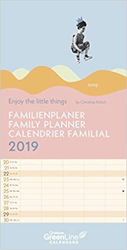 Enjoy the little things 2019 GreenLine Familienplaner