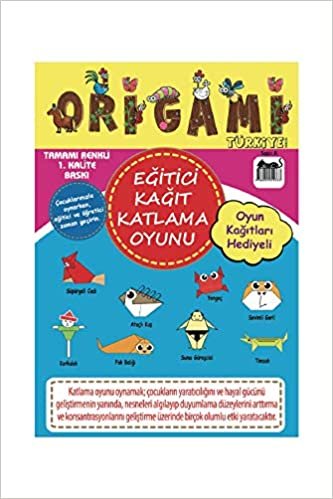 Origami Türkiye Dergisi Sayı 8 Kağıt Katlama Kıvırma Sanatı