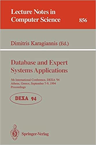 Database and Expert Systems Applications: 5th International Conference, DEXA'94, Athens, Greece, September 7 - 9, 1994. Proceedings: International ... ... Greece, September 7-9, 1994 - Proceedings 5th