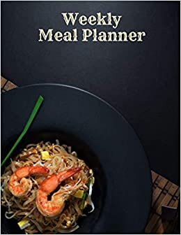 Weekly Meal Planner: meal planner notebook with grocery list | meal planning notebook | meal planner for diabetics | meal planner with grocery list | ... | family meal planner notebook | 8.5x11 inch