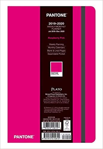 Pantone Planner 2020 Compact Raspberry Pink - 18 Month
