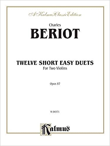 Twelve Short Easy Duets, Op. 87 (Kalmus Classic Edition): 0