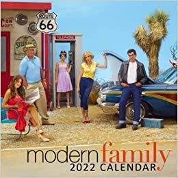 Modern Family Calendar 2022: January 2022 - December 2022 OFFICIAL Squared Monthly Calendar, 12 Months | BONUS 4 Months 2021