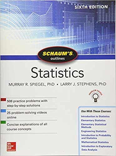 Schaum's Outline of Statistics, Sixth Edition indir