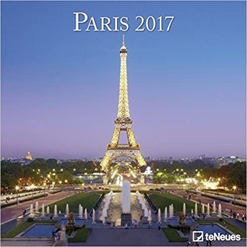 2017 Paris Calendar - teNeues Grid Calendar - Photography Calendar - 30 x 30 cm indir