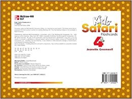 Kids' Safari Flashcards 4: Level 4