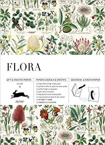 Flora: Gift & Creative Paper Book Vol. 85 (Gift & creative papers (85)) indir